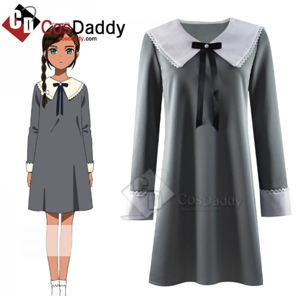 Wonder Egg Priority Neiru Aonuma Dress Cosplay Costume