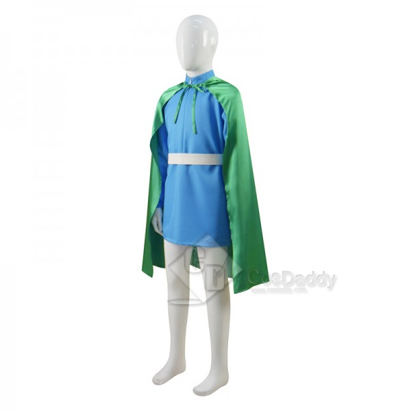Anime Ranking Of King Bojji Cosplay Costume Hoodie Cloak Uniform Kids Halloween Suit