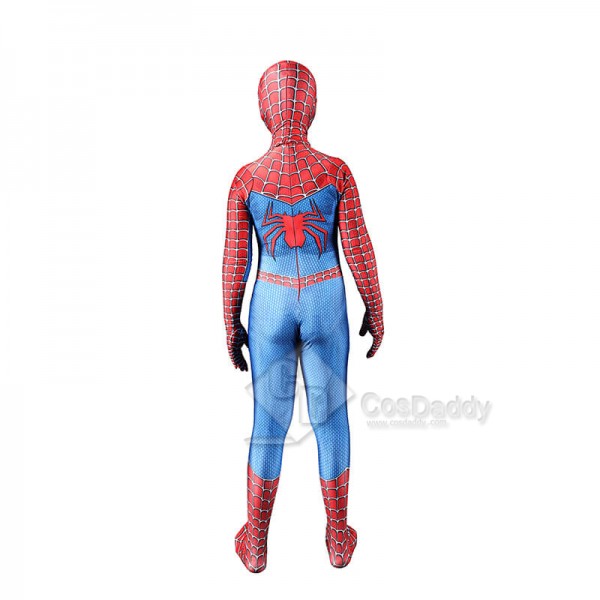 Audlt/Kids Spider-Man Lycra Spandex Zentai Halloween Cosplay Superhero Costumes