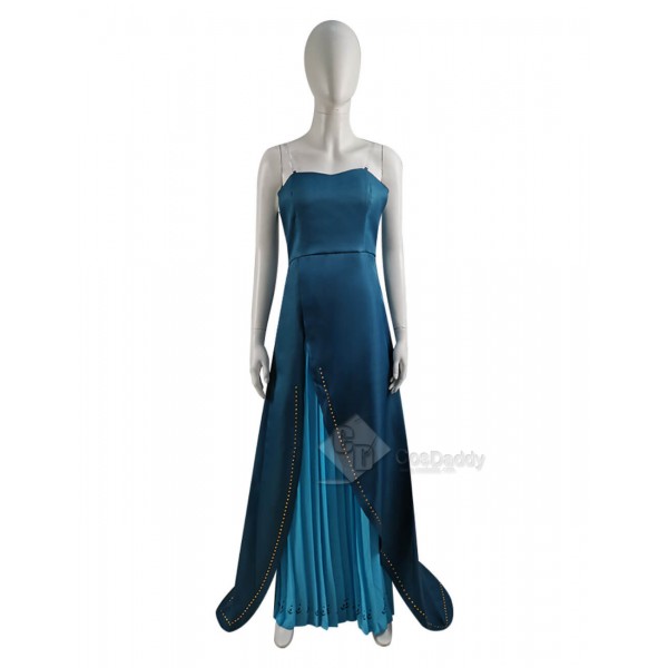 Disney Frozen 2 Anna Queen Dress Cosplay Costume for adults