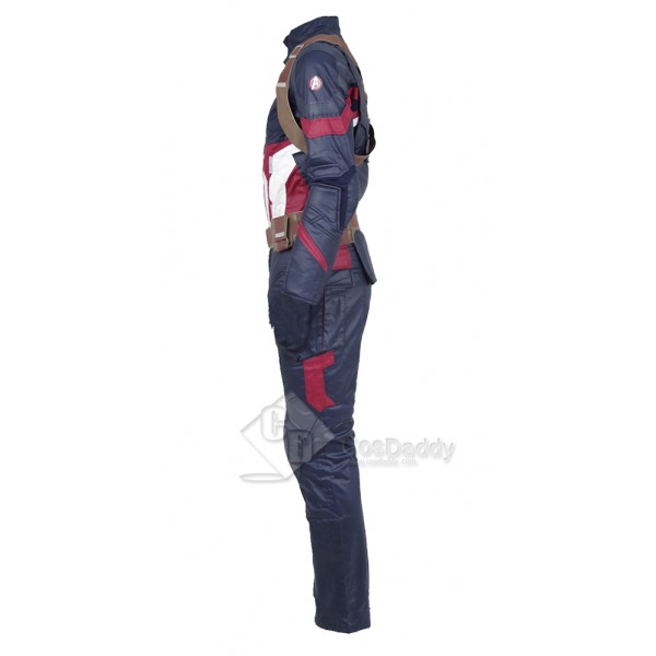 Captain America: Civil War Steve Rogers Uniform Cosplay Costume
