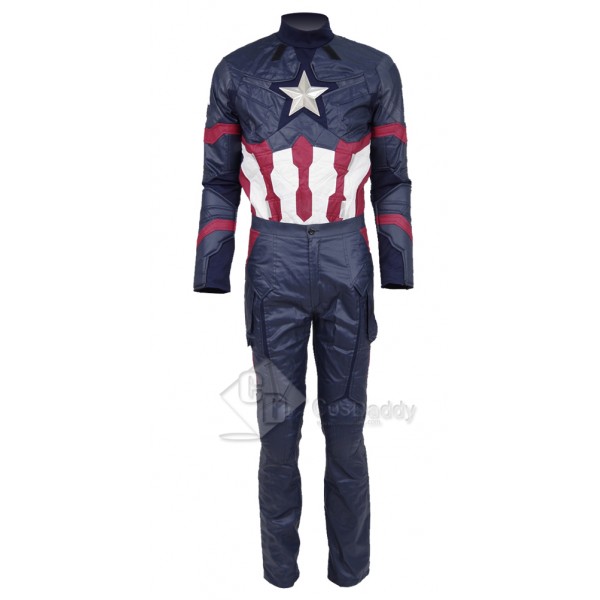 Captain America: Civil War Steve Rogers Uniform Cosplay Costume