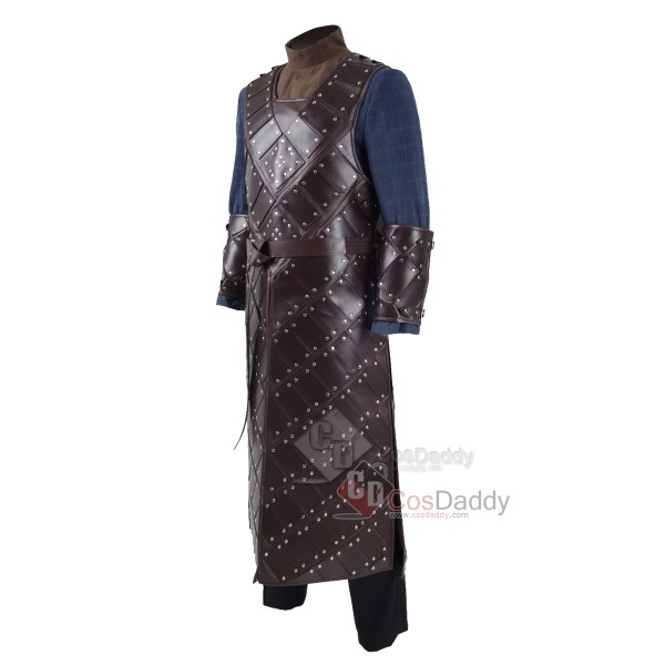 Game of Thrones Season 6 Jon Snow Armor Suit Cosplay Costume