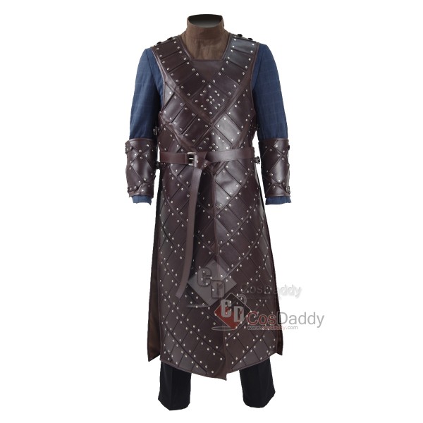 Game of Thrones Season 6 Jon Snow Armor Suit Cosplay Costume