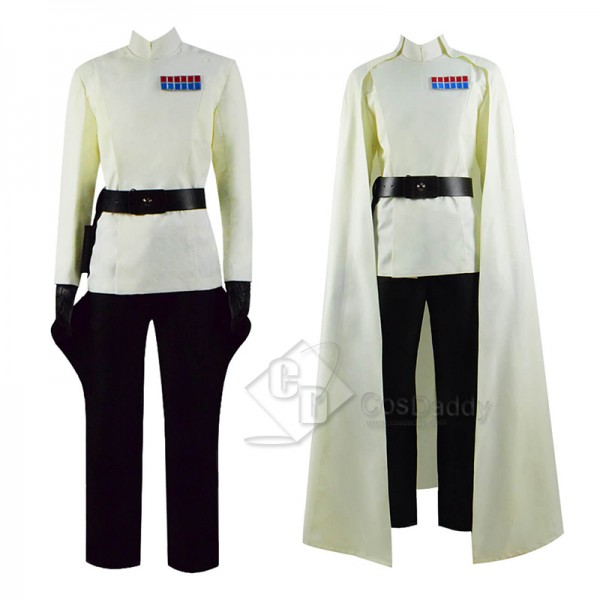 Rogue One: A Star Wars Story Orson Krennic Cosplay Costume Halloween Celebration Suit