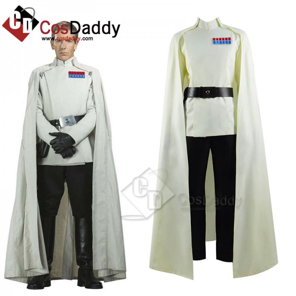 Rogue One: A Star Wars Story Orson Krennic Cosplay Costume Halloween Celebration Suit
