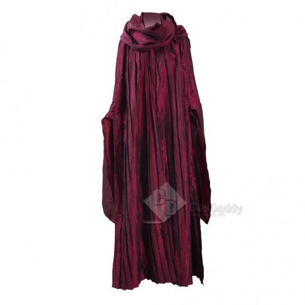 Game of Thrones Season 6 Melisandre Red Cape Dress Costumes 