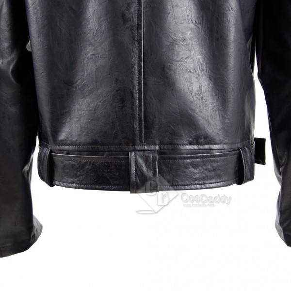The Walking Dead Season 8 Negan Leather Jacket Cosplay Costume