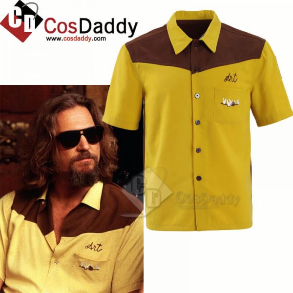 The Big Lebowski The Dude Medina Sod Bowling Shirt Cosplay Costume