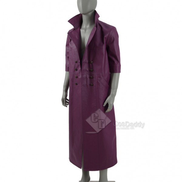 Injustice 2 the  Joker Purple Jacket Cosplay Costume