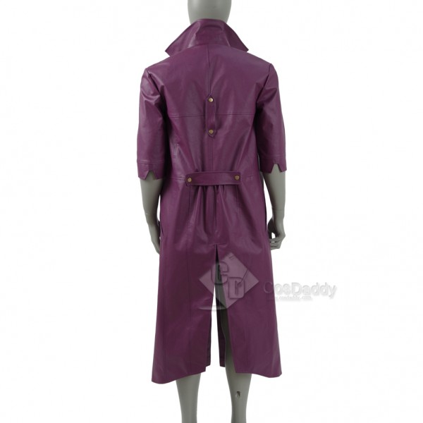 Injustice 2 the  Joker Purple Jacket Cosplay Costume