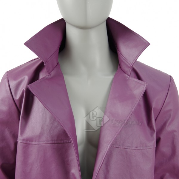 Injustice 2 the  Joker Purple Jacket Cosplay Costume