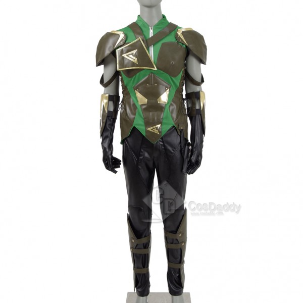 Injustice 2 The Green Arrow Oliver Cosplay Costume