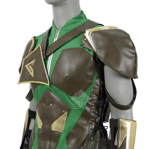 Injustice 2 The Green Arrow Oliver Cosplay Costume