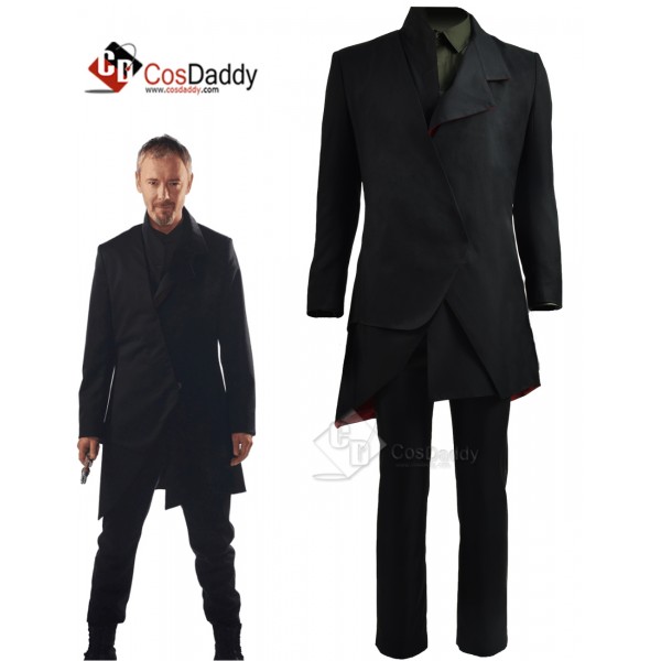 Doctor Who Episodes The Doctor Falls The Master's Black Coat Suit Costume1