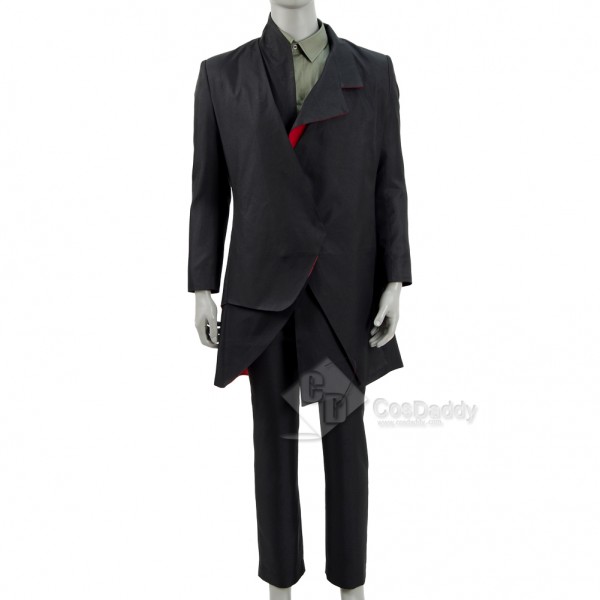 Doctor Who Episodes The Doctor Falls The Master's Black Coat Suit Costume1