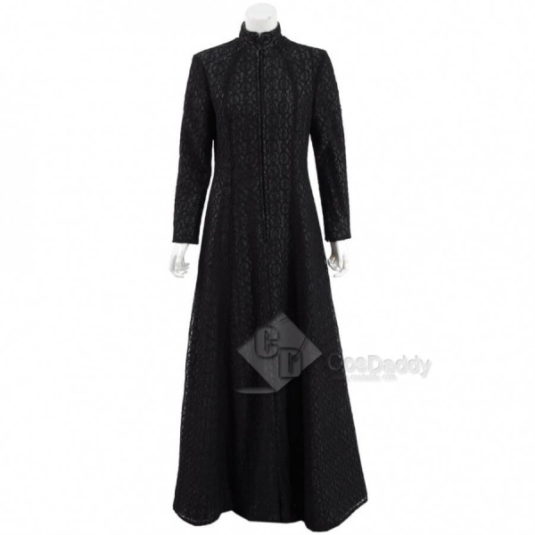 Game of Thrones Queen Cersei Lannister Black Long Dress Cosplay Costume