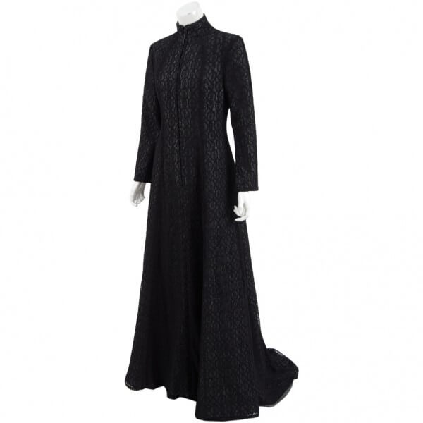 Game of Thrones Queen Cersei Lannister Black Long Dress Cosplay Costume