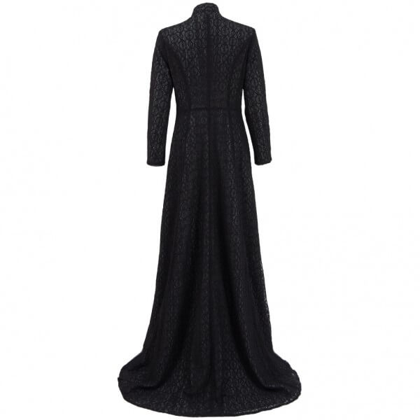 Game of Thrones Queen Cersei Lannister Black Long Dress Cosplay Costume