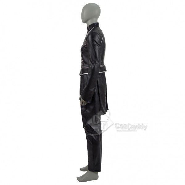 Inhumains Noir Boulon Super hero Blackagar Boltagon Cosplay Costume Halloween