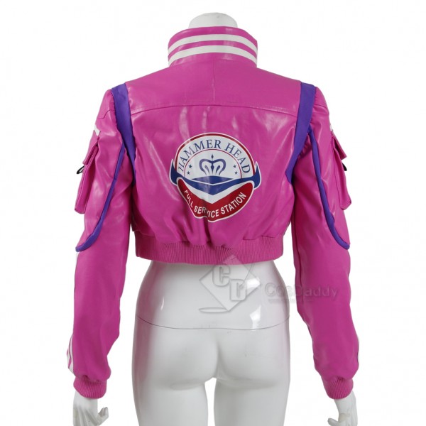 Final Fantasy XV Cindy Aurum Cosplay Jacket Pink Halloween Costume