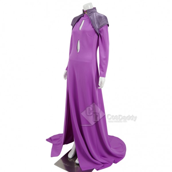 TV Inhumans Medusa Cosplay Costume Dress 