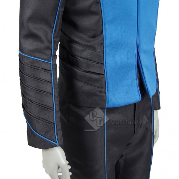 The Orville Costume Men's Blue Command Department Uniform