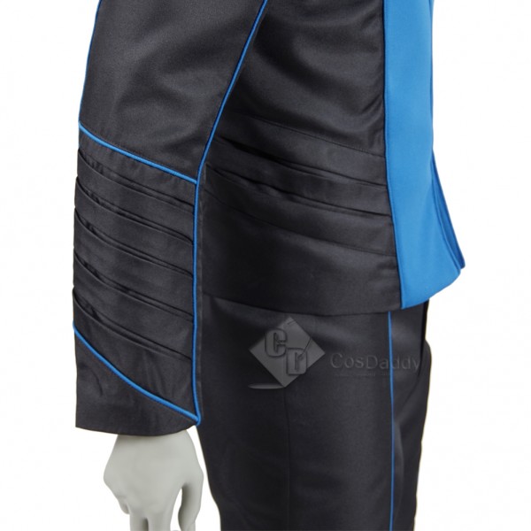 The Orville Costume Men's Blue Command Department Uniform