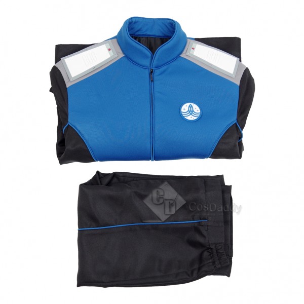 The Orville Costume Men's Blue Command Department Uniform