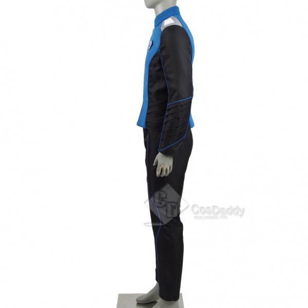 The Orville Costume Men's Blue Command Department Uniform