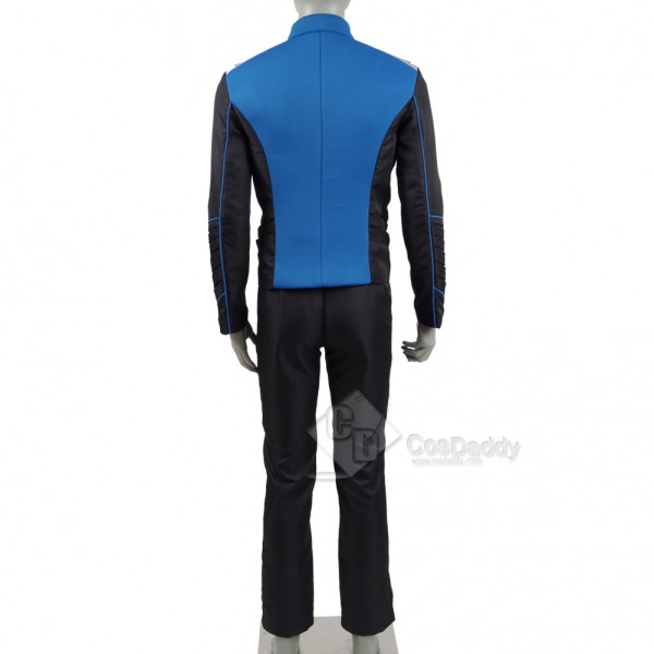 The Orville Costume Men's Blue Command Department Uniform