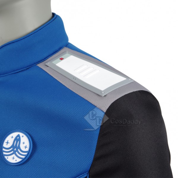 The Orville Costume Men's Blue Command Department Uniform