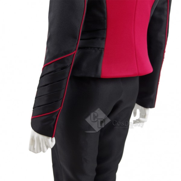 The Orville Women Red Security Department Uniform Cosplay Costume