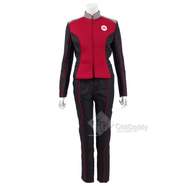 The Orville Women Red Security Department Uniform Cosplay Costume