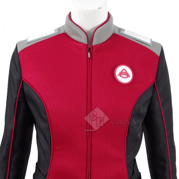 The Orville Women Red Security Department Uniform Cosplay Costume