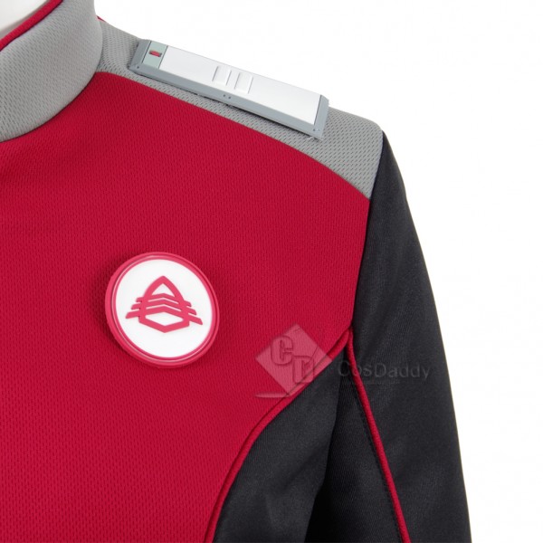 The Orville Women Red Security Department Uniform Cosplay Costume