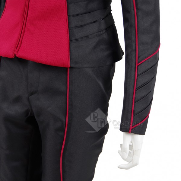 The Orville Women Red Security Department Uniform Cosplay Costume