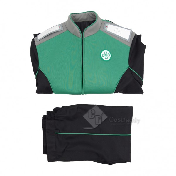 The Orville Costume Mens Green Medical Department Uniform