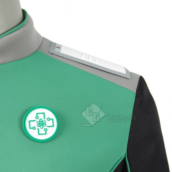 The Orville Costume Mens Green Medical Department Uniform