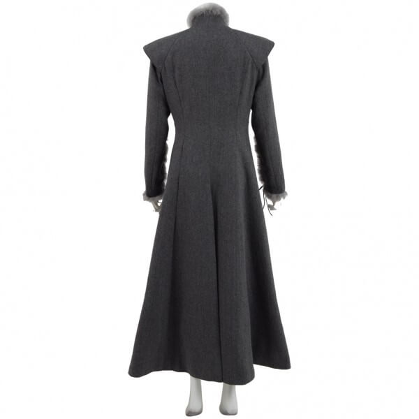 Game of Thrones Queen Daenerys Targaryen Cosplay Fleece Winter Coat Outwear Costume