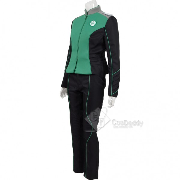 The Orville Costume Women's Green Medical Department  Uniform