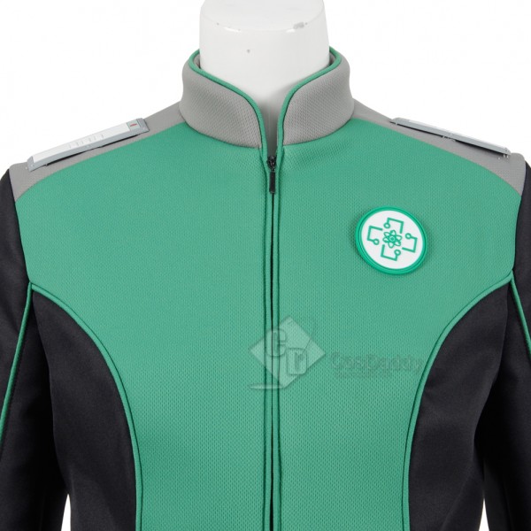 The Orville Costume Women's Green Medical Department  Uniform