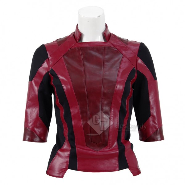 Guardians of the Galaxy 2 Gamora Zen PU Jacket Costume