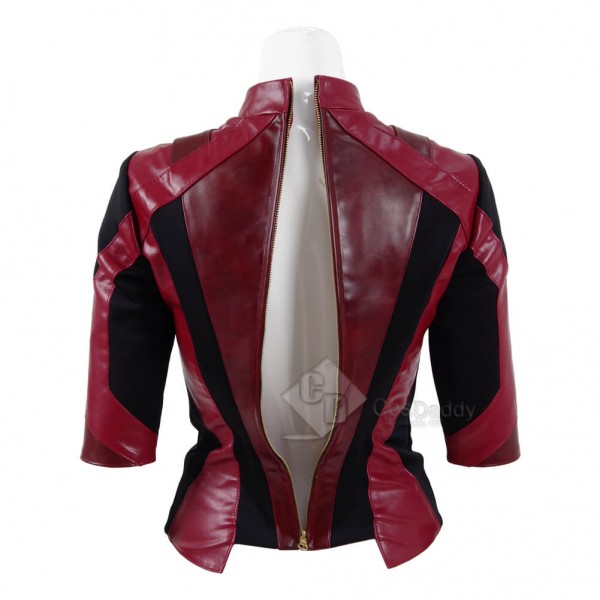 Guardians of the Galaxy 2 Gamora Zen PU Jacket Costume