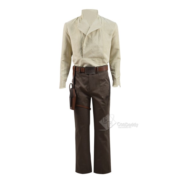 Cosdaddy Star Wars Resistance King Pilot Black Leader Poe Dameron Cosplay Costume for Men