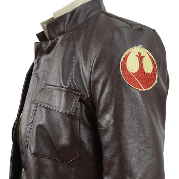 Cosdaddy Star Wars Resistance King Pilot Black Leader Poe Dameron Cosplay Costume for Men