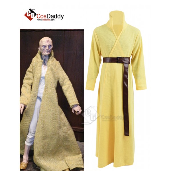 Cosdaddy Star Wars First order Snoke Cosplay Costume Bathrobe