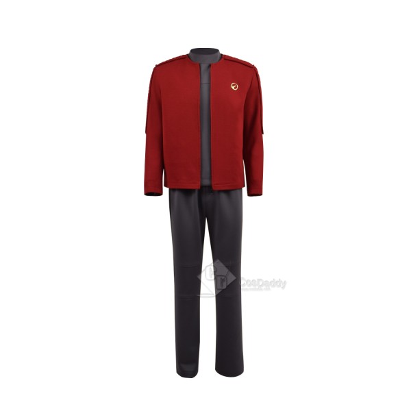 Black Mirror 4 Captain Robert Daly Cosplay Costume