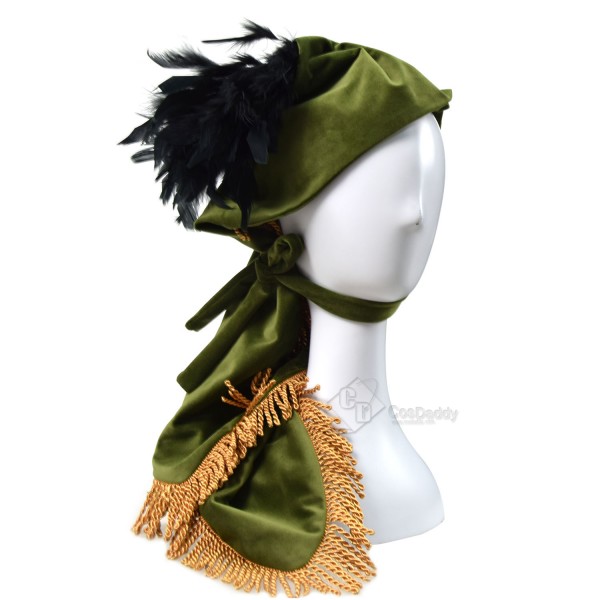 Cosdaddy Gone with the Wind Scarlett O'Hara Cosplay Green Dress Costume