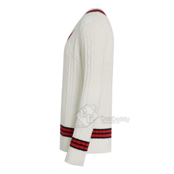 5th Doctor Jumper Doctor Who Season 21 Fifth Doctor Sweater Cosplay Costume CosDaddy